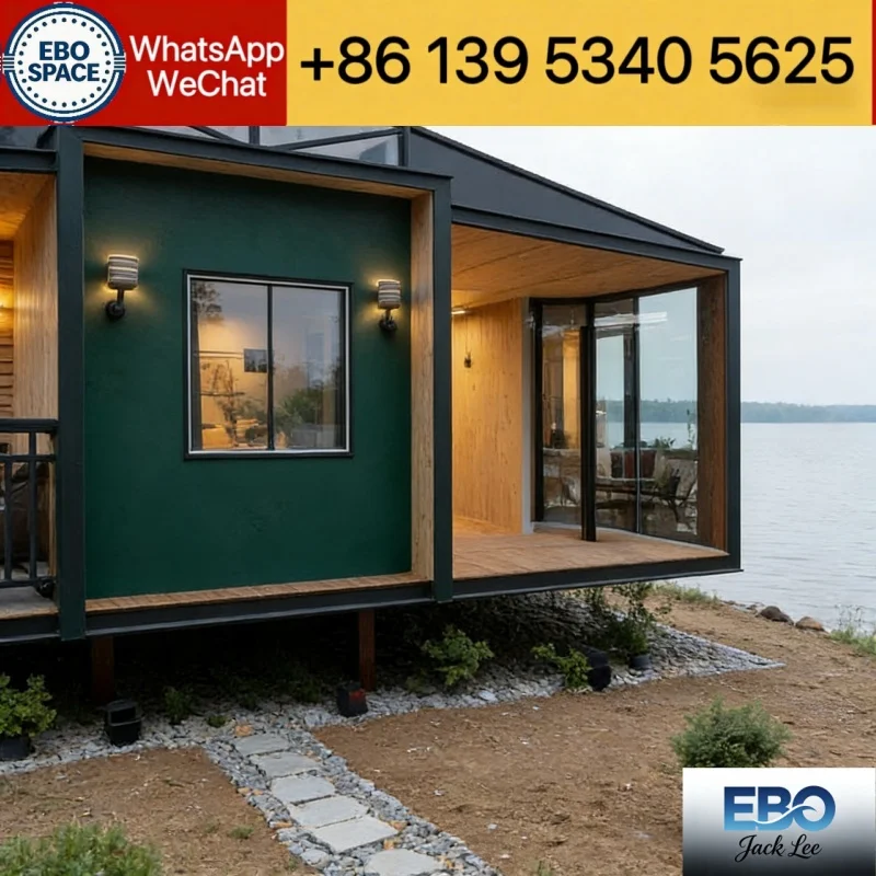 Luxury Expandable Container Villa House High Quality Modular Design for Residential Resort Projects