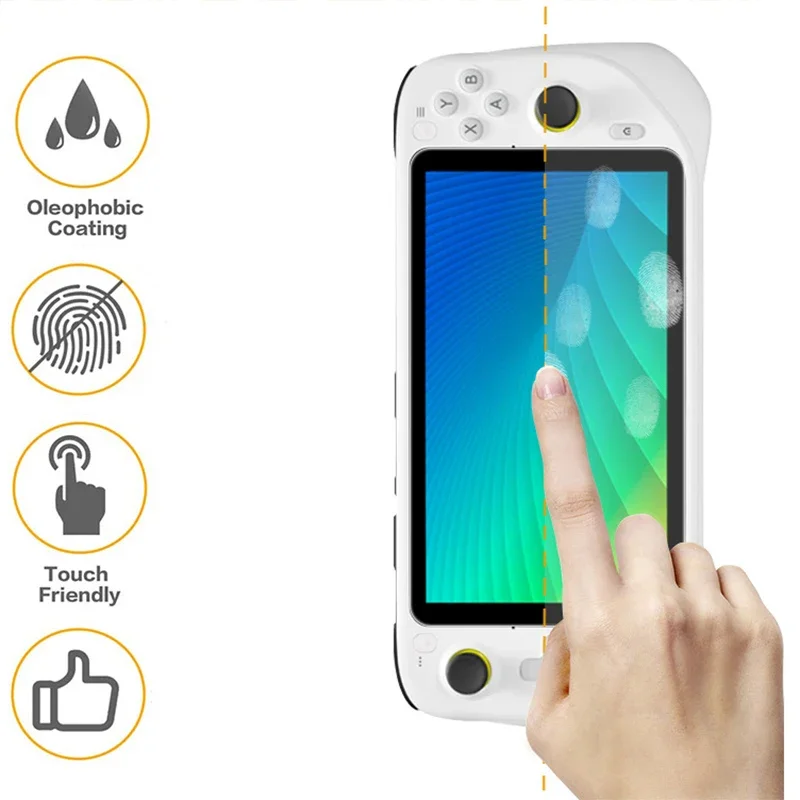 Clear Tempered Glass For Logitech G Cloud Gaming HD Screen Protector Ultra Thin Game Machine Full Cover Protective Front Film 05