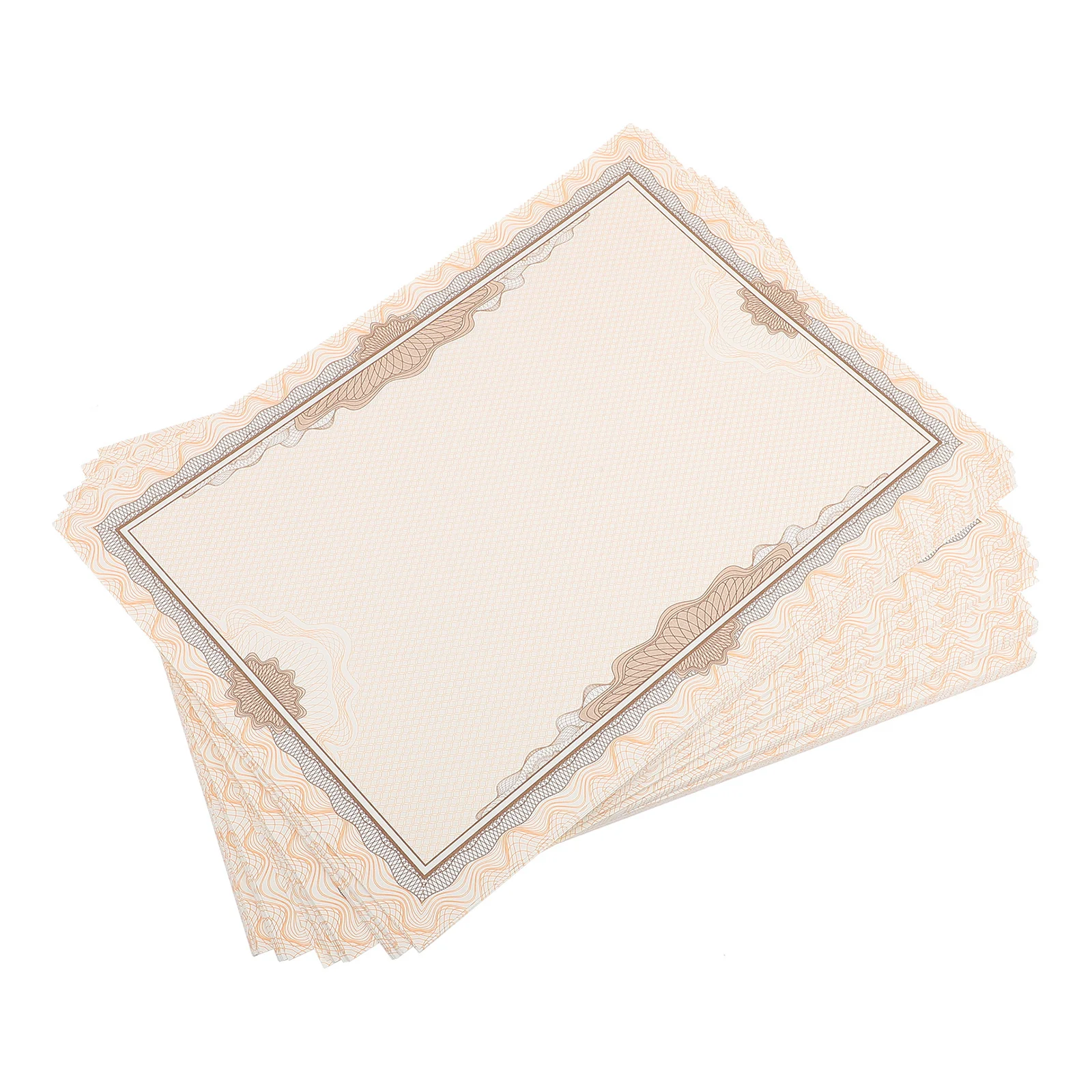 

100-листовая пустая бумага для сертификата, вкладыш для диплома для печати, сертификаты на наградах, школьный честь, декоративная внутренняя бумага