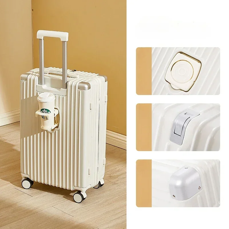 Luggage Trolley Case 22 Inch Multifunctional portable mute Durable Password Travel Suitcases Universal Wheel