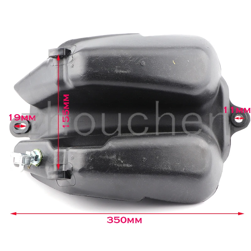 Motorcycle Fuel Tank For Pit Dirt Bike Black Gas Petrol Fuel Tanks with Cap New Minimotor Motocross KLX Kawasaki 110 Huayang 160 - Image 2