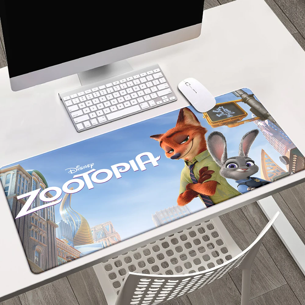 Zootopia  Cartoon Printed  Mouse Pad Keyboard Gaming Accessories Mouse Mats Game Office Computer PCGamer  Desk Mat,mouse Pad