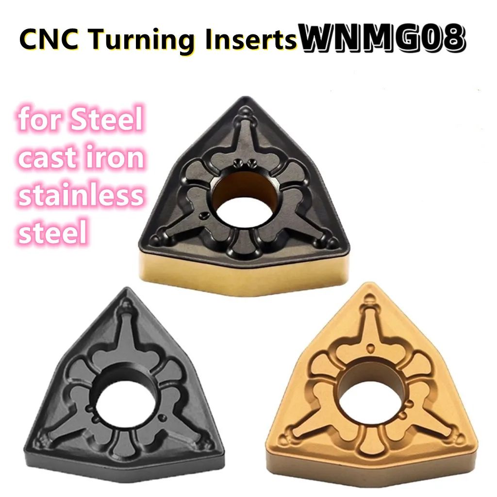 

WNMG080404 вставки CNC, внешние токарные инструменты, вставки токарного станка DWLR/L PWLNR/L, детали, WNMG, карбидные вставки