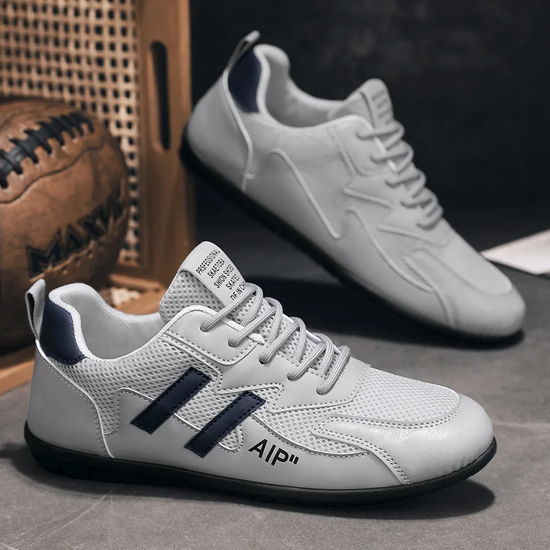 Fashion Men Sneakers Mesh Breathable Casual Shoes for Men Outdoor Comfortable Running Shoes Brand Lace-Up Men Tennis Shoes 2026