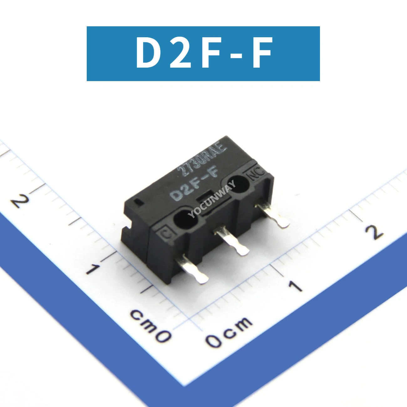 D2F-F OMRON Grauer Punkt-Mikroschalter Original Neu für Maus-Tastenreparatur Grenztaster Großhandel
