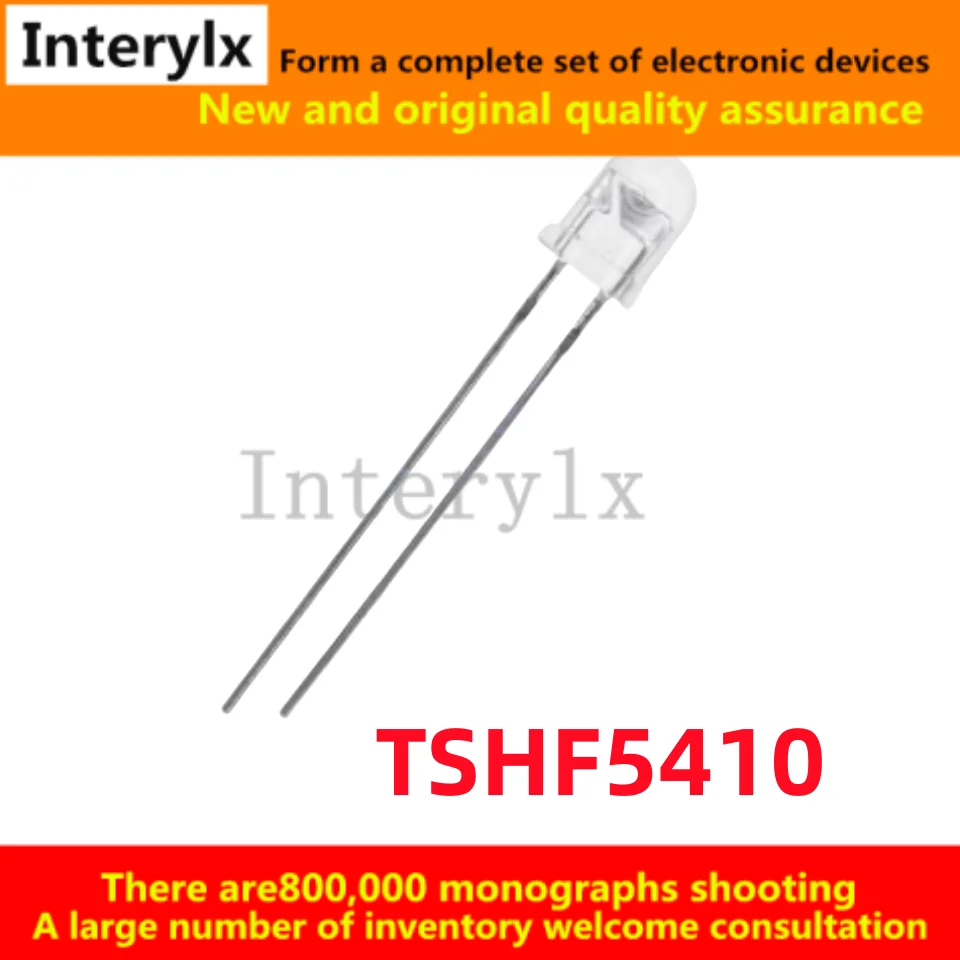 10Pcs/Lot New TSHF5410 TSHF 5410 Infrared Emitter Tube High Speed Infra LED 5mm Wavelength 890nm