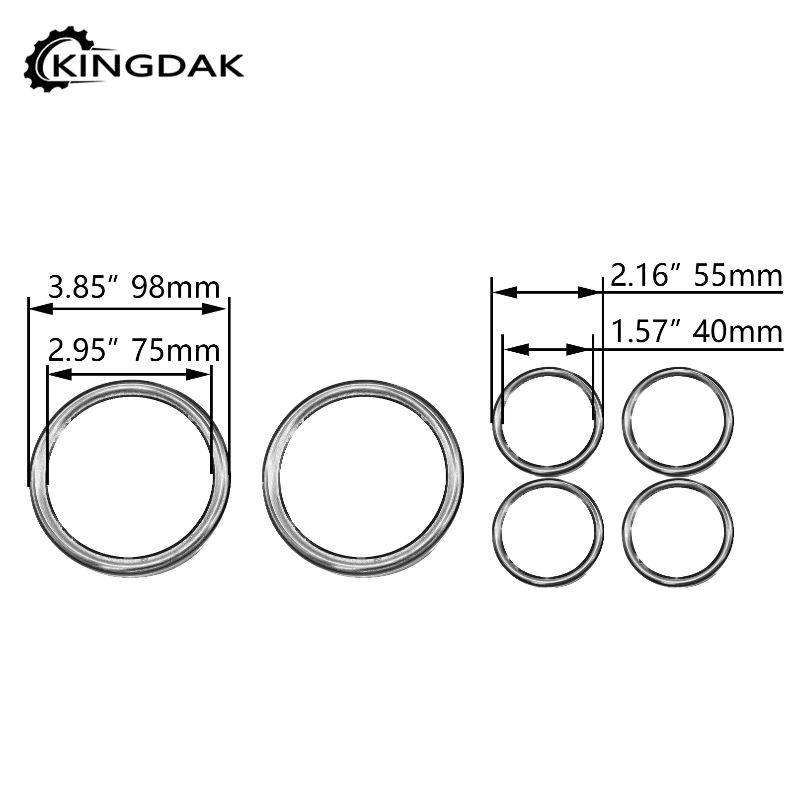 오토바이 9 PCS 스테레오 악센트 속도계 스피커 트림 링 세트 할리 일렉트라 스트리트 글라이드 울트라 클래식 모델 1996-2013