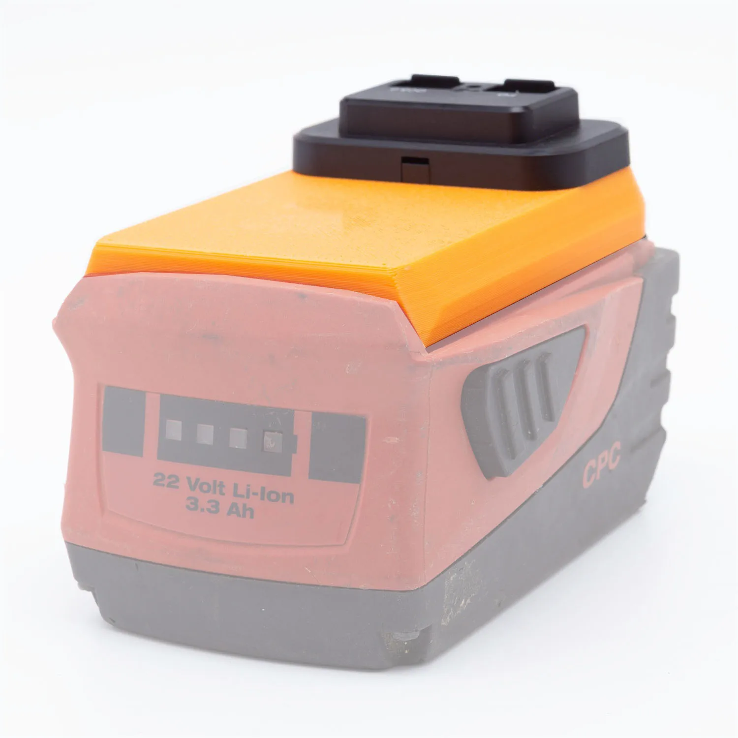 

Портативный мобильный адаптер-аккумулятор для литиевых батарей Hilti 22V B22-2.6, B22-4.0, B22-8.0 (батарея в комплект не входит)