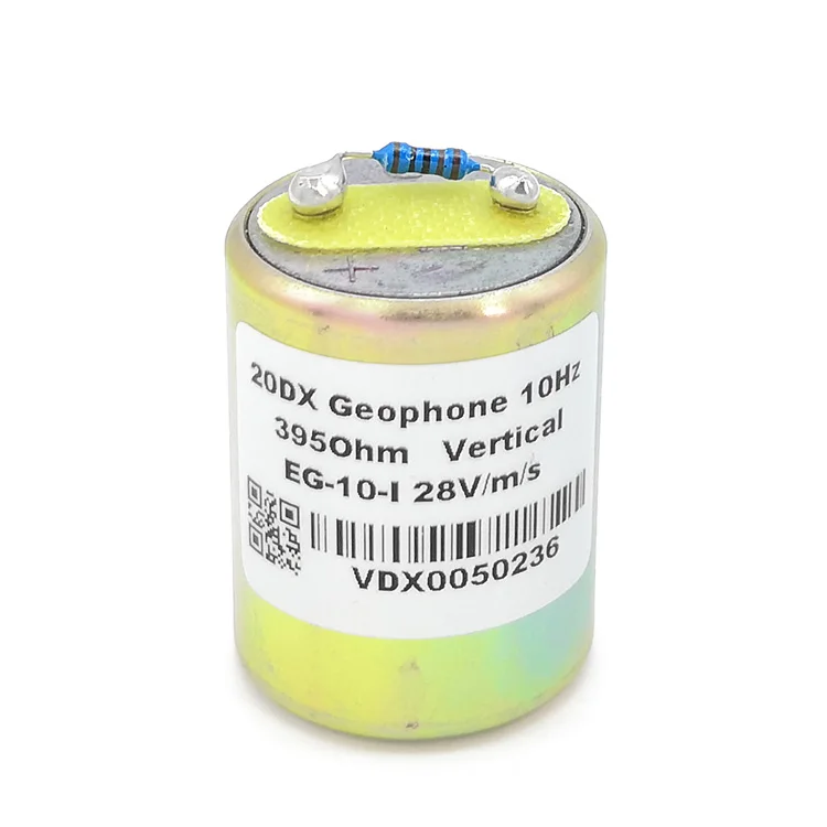 

Hot Sale 20DX Geophone 10Hz Vertical , Seismic 10 Hz Geophone Sensor for Geological Exploration
