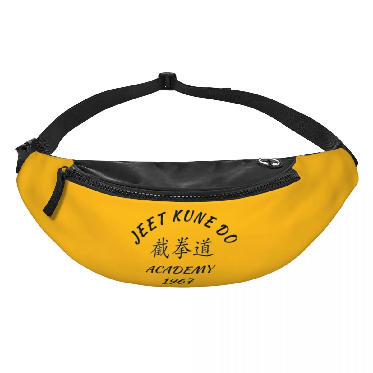 

Jeet Kune Do Shirt Martial Arts JKD Academy Fanny Pack Men Women Crossbody Adjustable Waist Bag Travel Running Phone Pouch