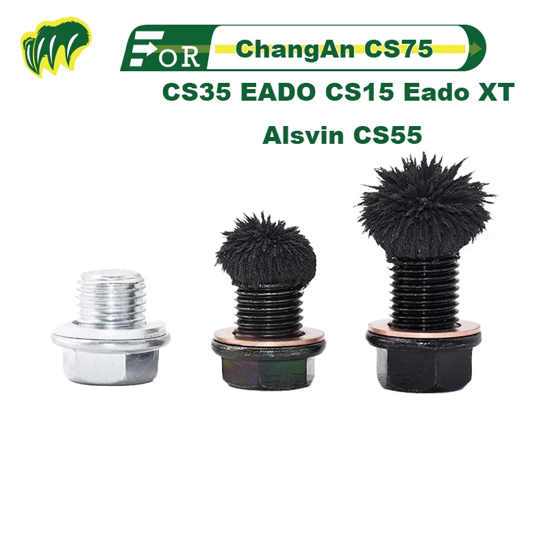 

For ChangAn CS75 CS35 EADO CS15 Eado XT Alsvin CS55 Engine Oil Drain Plug Sump Drain Nut Oil Drain Bolt