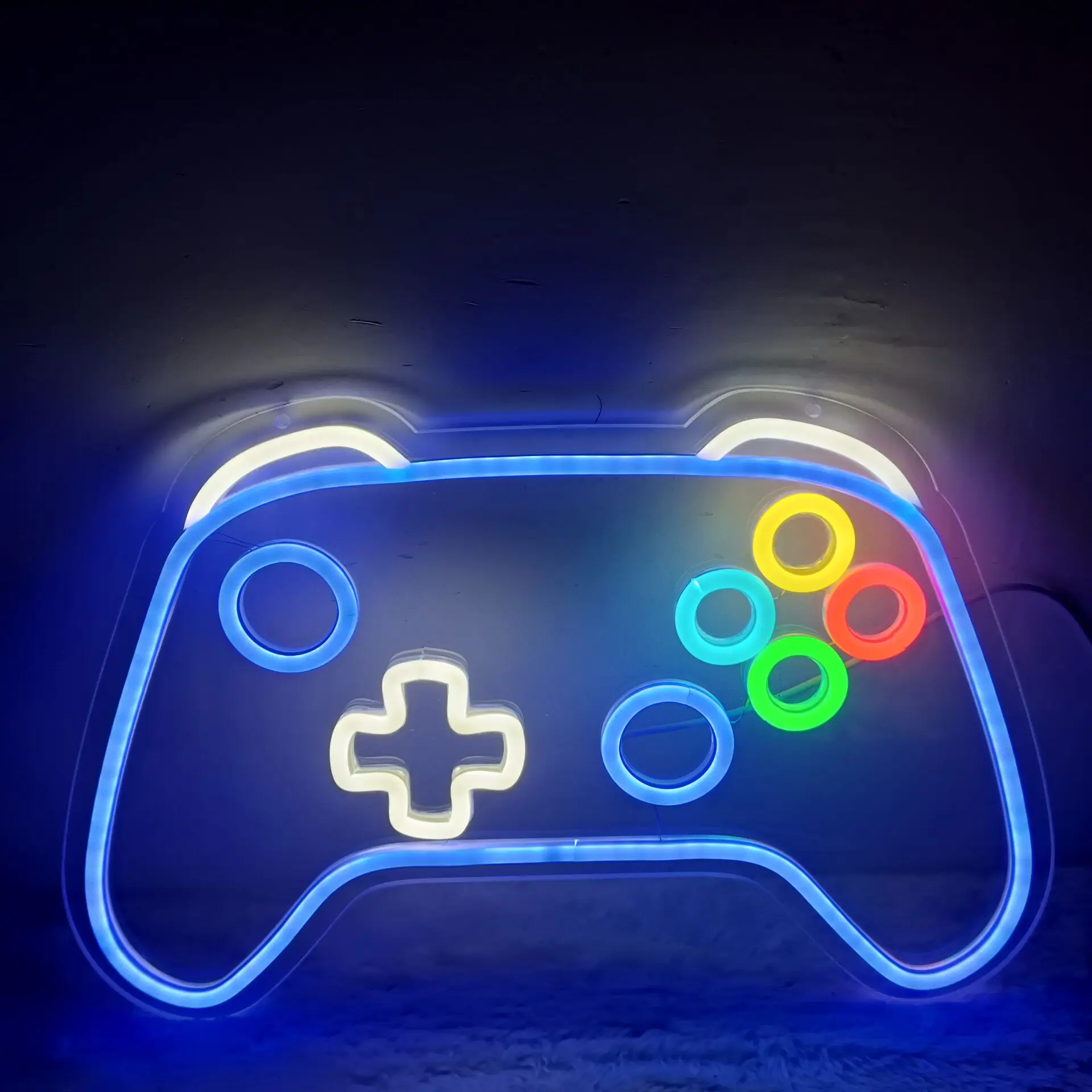 Game Consoles Neon Sign LED Neon Sign for Gamer Room Decor Suitable for Teen Boy Room Decor Man Cave Gamers Gift USB Powered