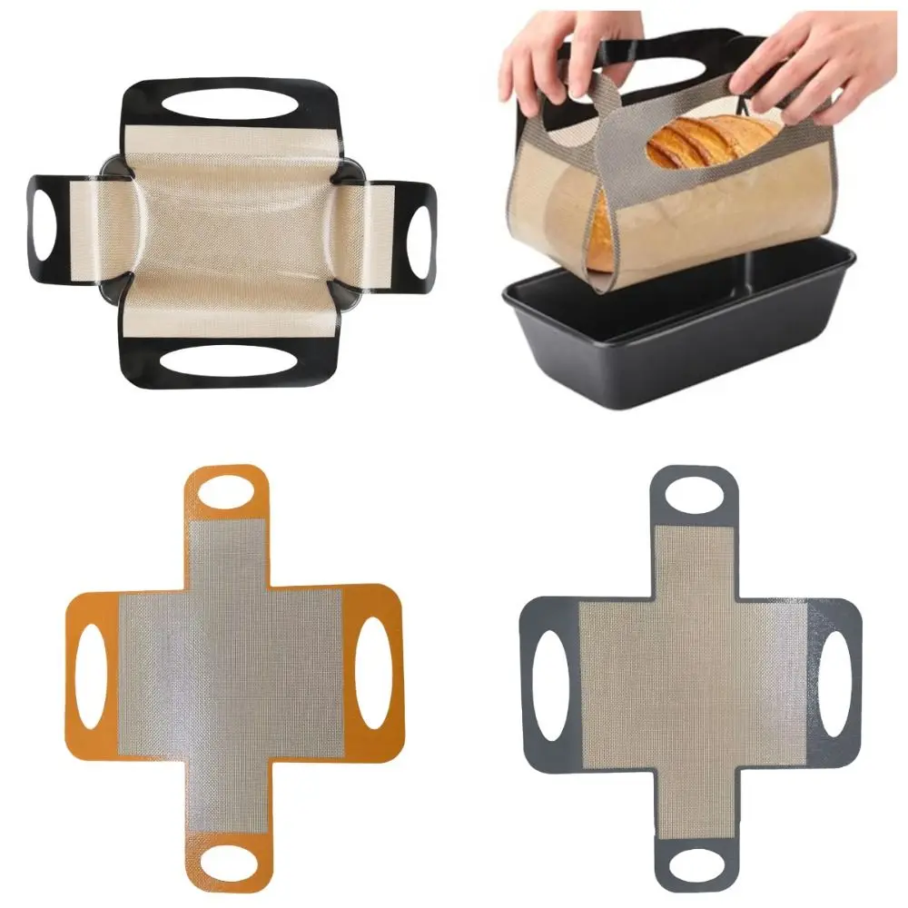 

Reusable Silicone Bread Loaf Pan Liner Non-Stick Easy Clean Bread Tray Sling Easy Demoulding Heat Resistant Dough Transfer Tool