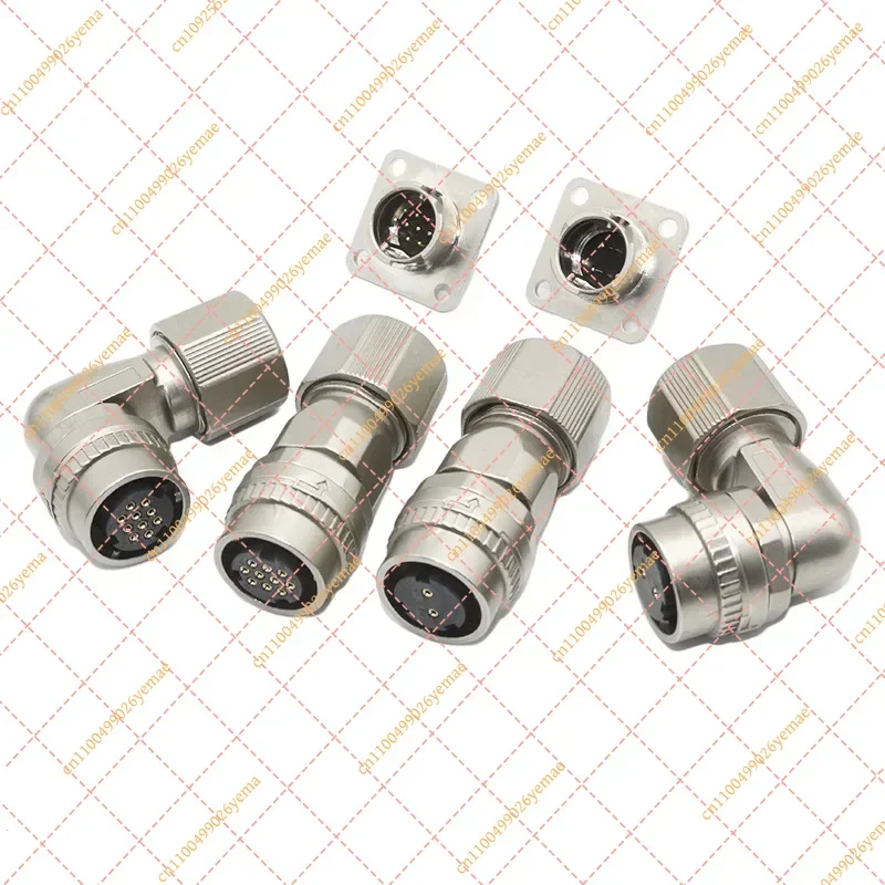FY 10 Pin 2 Pin Encoder Plug Connector for Servo Motor MR-J3SCNS MR-BKCNS1 CM10-SP10S CM10-SP2S CM10-AP10S CM10-AP2S CM10-R10P