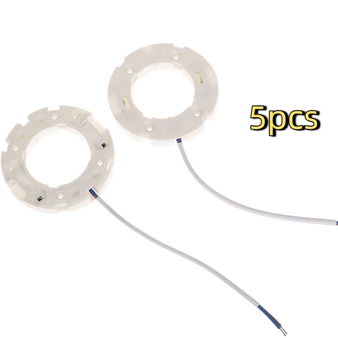 Untuk Dudukan Lampu LED Dan CFL GX53, Lampu Plafon Dinding, 5pcs Dudukan Lampu GX53 Untuk Lampu GX53, Kabel Fleksibel