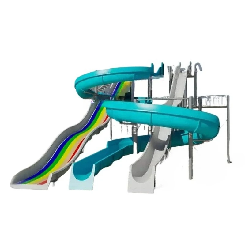 

Swimming Pool Water Park Slides Children's and Adult Play Equipment
