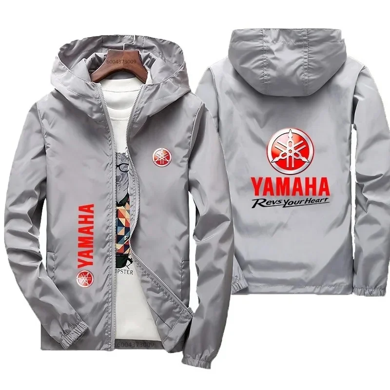 Yamaha Men's Windproof Motorcycle Jacket 2026 Spring Autumn