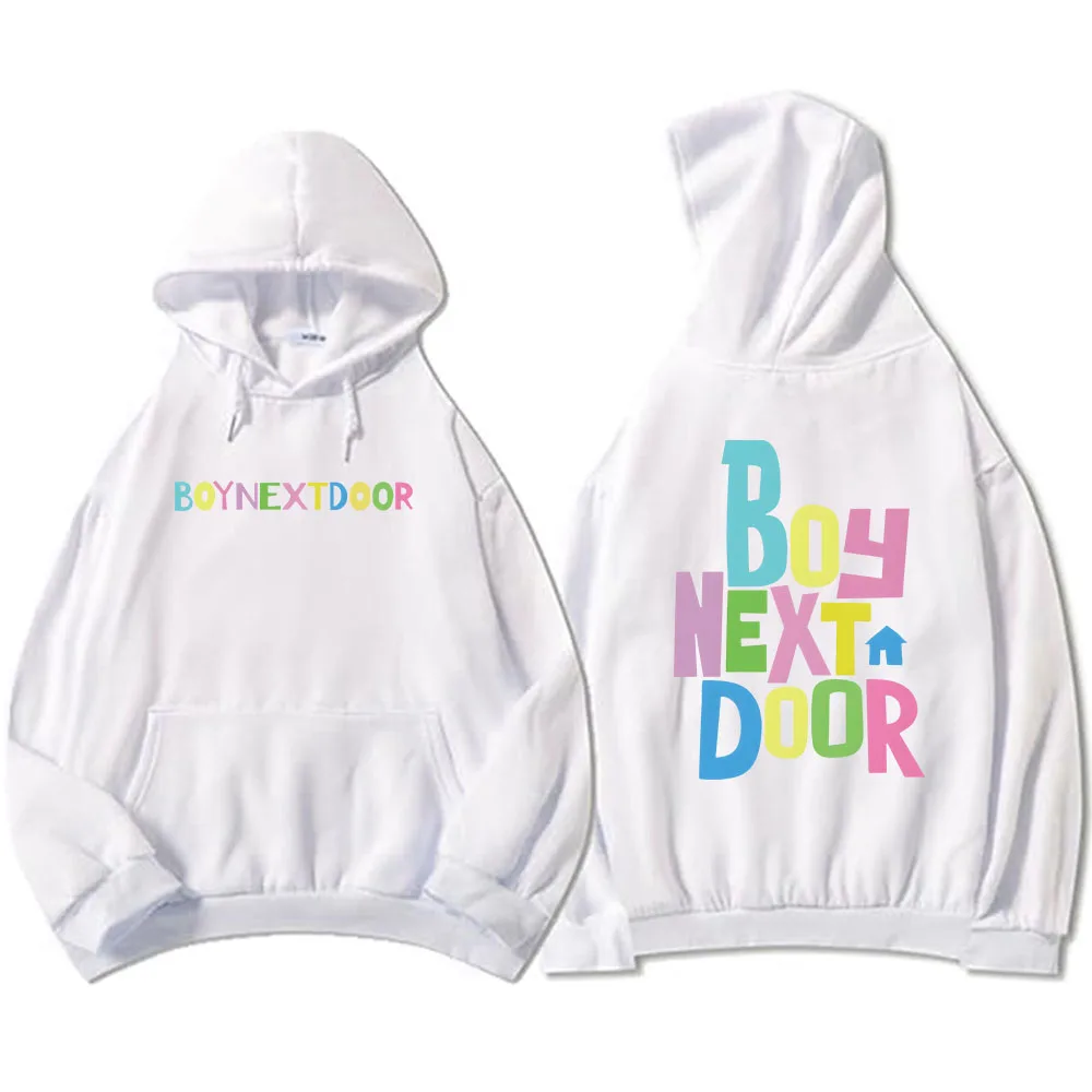 BOYNEXTDOOR Band Hoodies Sudaderas Men/Women Clothing Long Sleeve Casual Hooded Pullovers Sweatshirt Korean Style Moletom