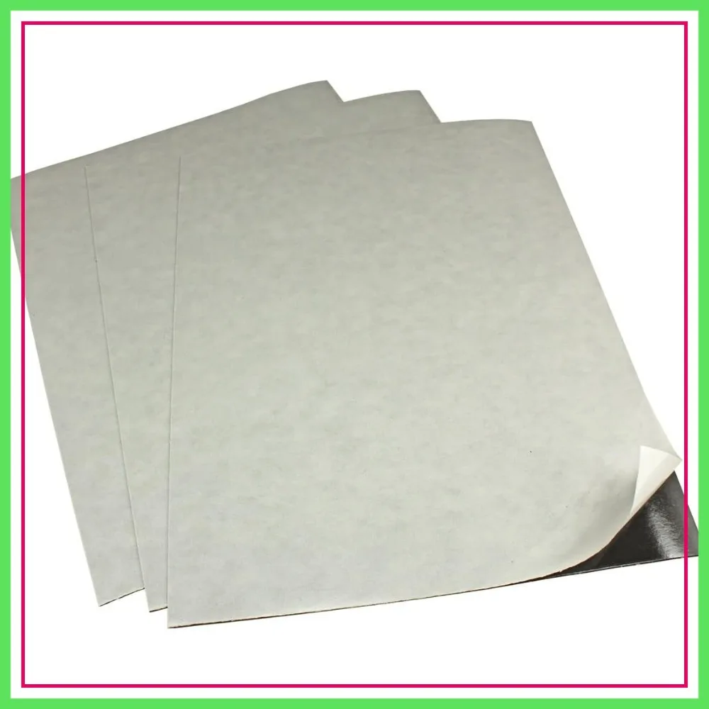 

Magnetic Receptive Sheet for Warhammer 40K, D&D & Wargames | Peel & Stick Transport Case Liner | 8.5x11 Inch, 25mil | Pack of 3