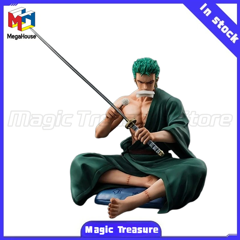 

【MT】Original MegaHouse POP SOC ONE PIECE Sitting Posture Sauron Figure Toys Model Ornaments