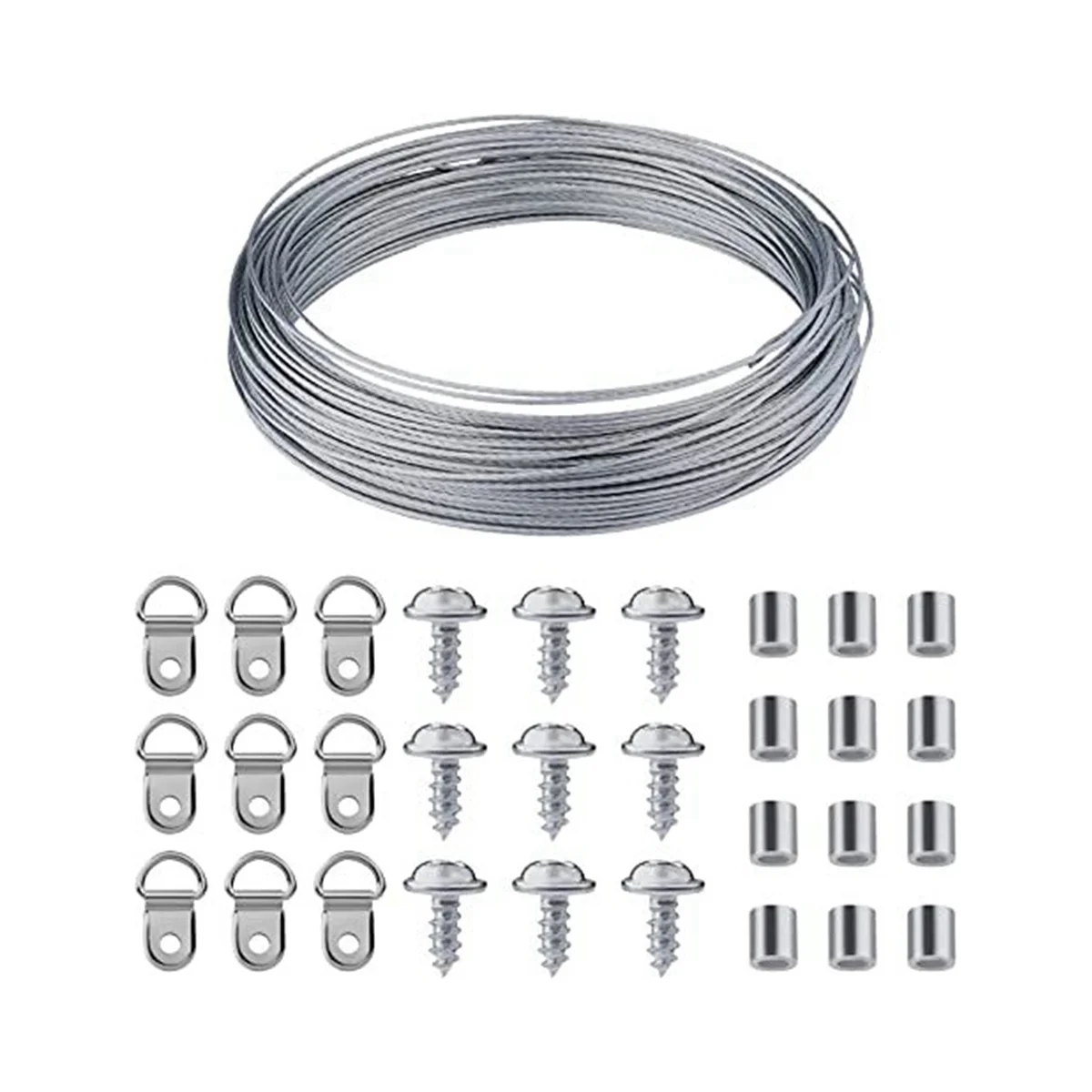 304 Stainless Steel Wire Rope Clothesline Lifting Rope Set