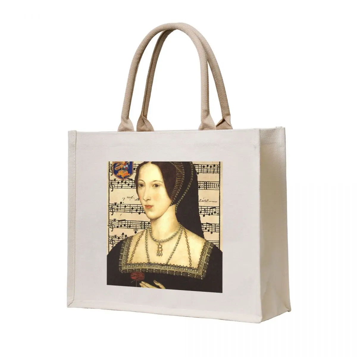 

Anne Boleyn, Queen of England Tote Bag Canvas bag Women's shopping bag Women's bags