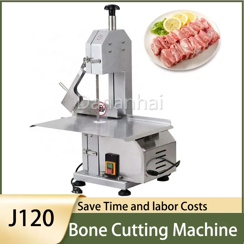 

Новая коммерческая настольная электрическая ленточная пила 2025 года для резки рыбы, мяса, говядины и замороженных продуктов