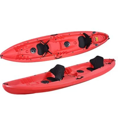 Manufacture Wholesale family three persons boating fishing Kayak sit on top kayak