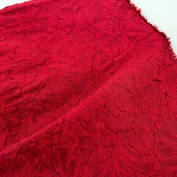 Glossy Jacquard Designer Fabric Creative for Dress Clothing Fashion Handmade Diy Sewing Material Cloth Wholesale