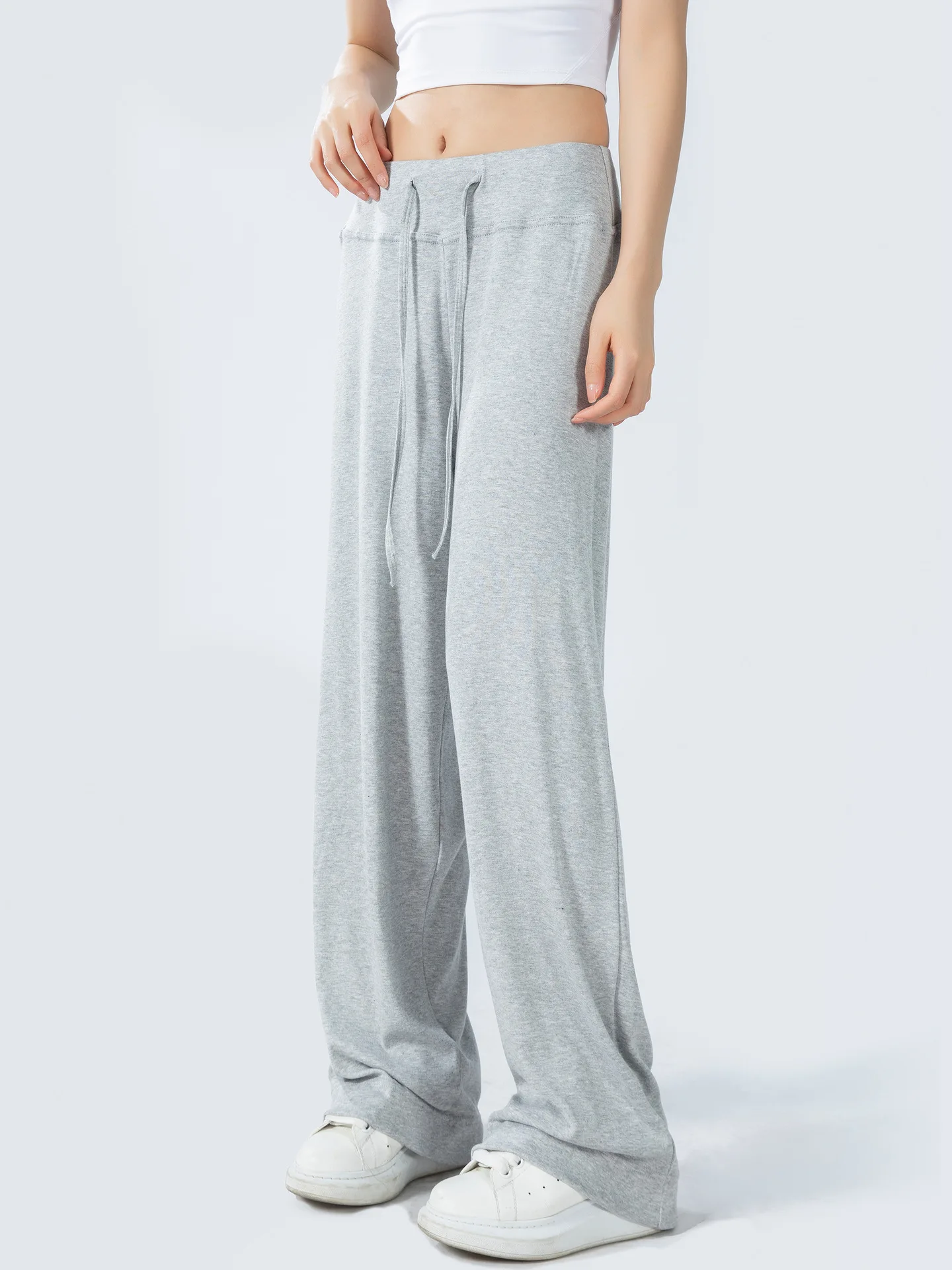 Casual Solid Sweatp… - image