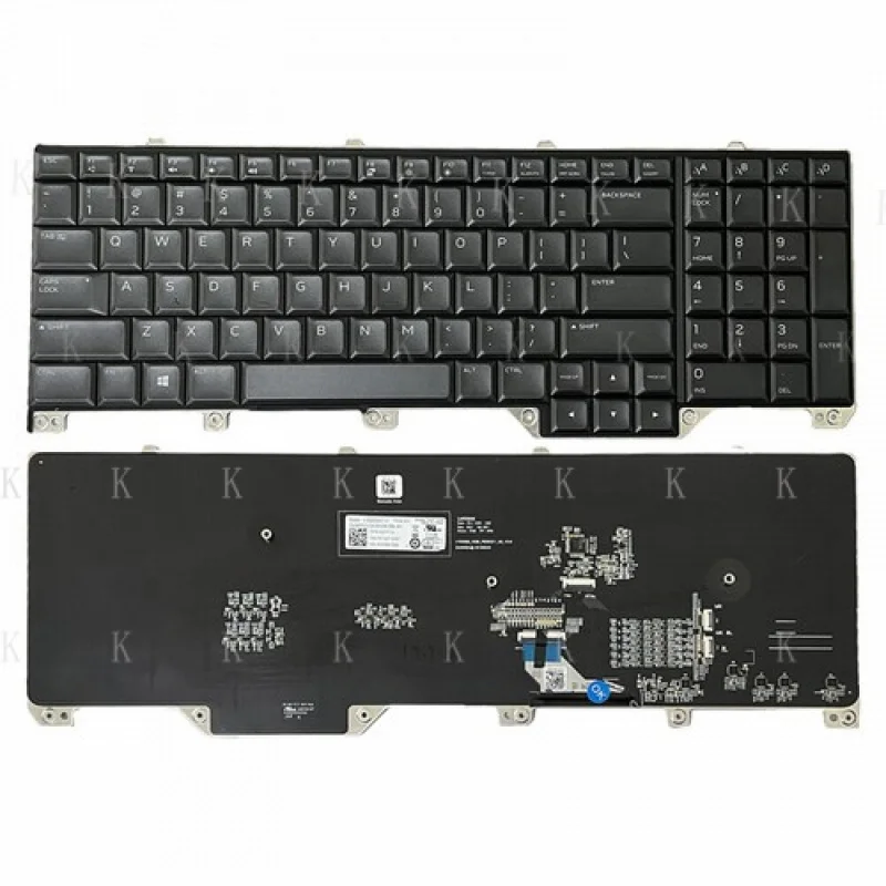 

C PK132F11A01 black for Dell Alienware 17 R5 Area 51M RGB Keyboard Backlight US