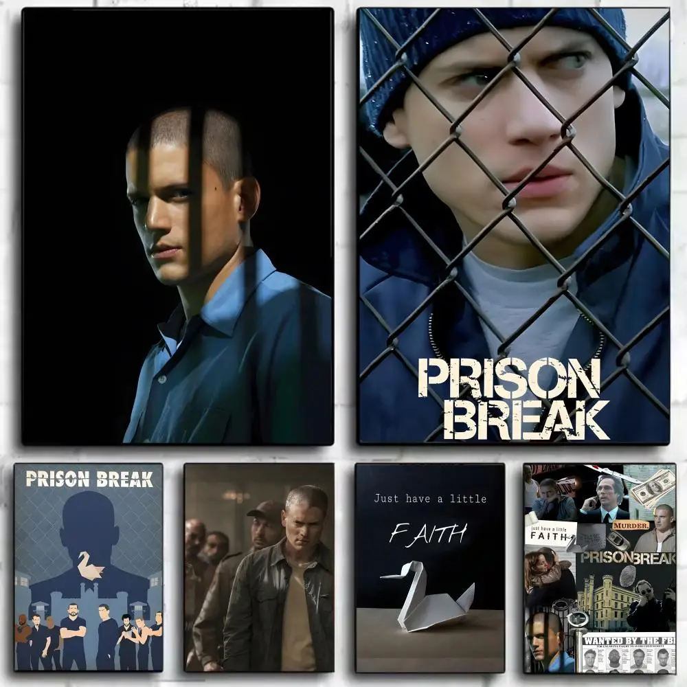1pc P-Prison B-Break Poster Wall Art Print Poster Decorative Mural Home Decor Gift Unframed