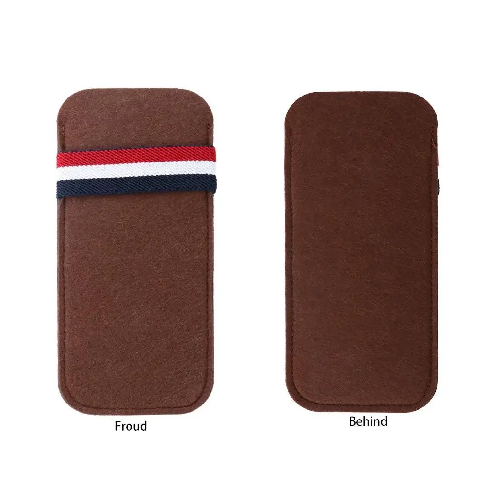 6 ألوان لينة الحاويات النظارات المحمولة ورأى القماش نظارات صندوق النظارات الشمسية حقيبة نظارات أكياس تخزين النظارات