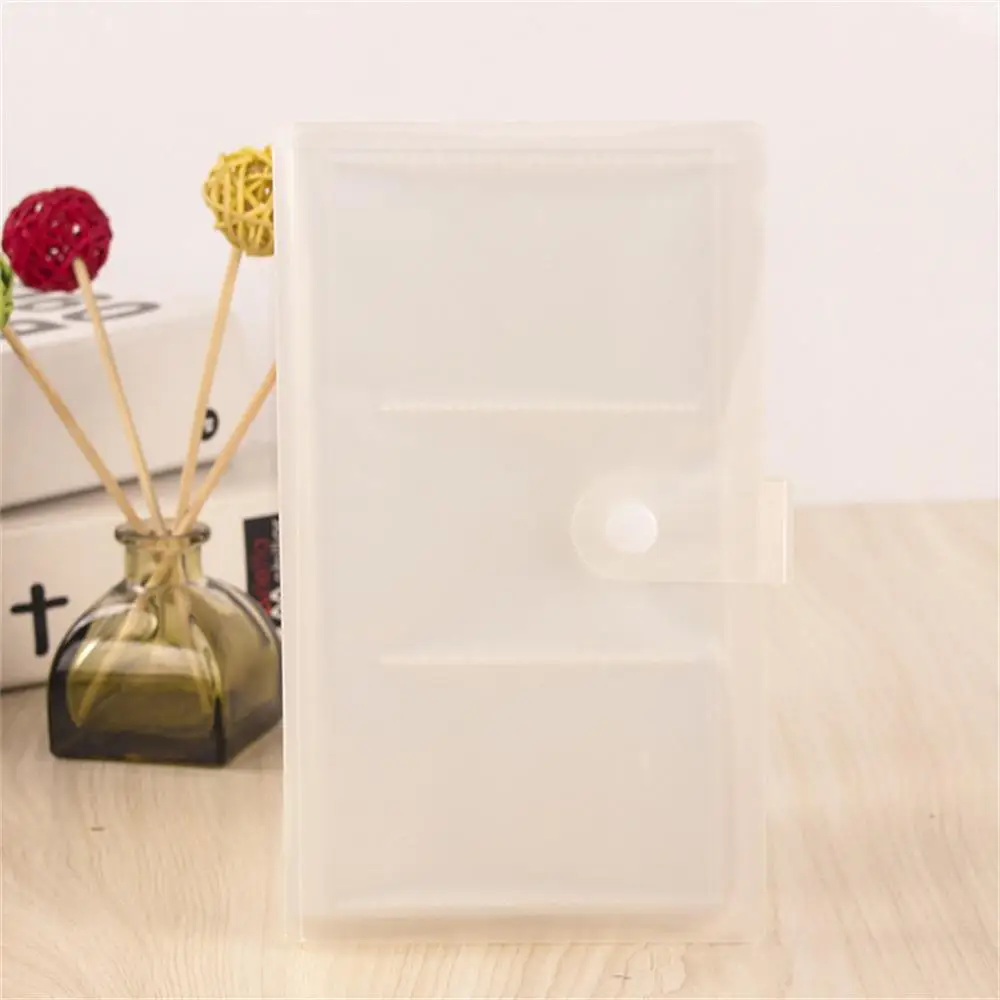 Slots Transparent  Card Storage Book Credit Bank Card Business Card ID Holders Ticket  Organizer Package Collection