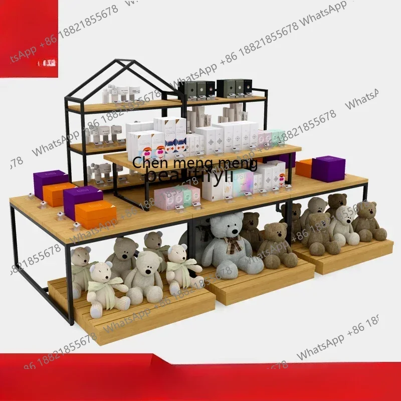 

Z189 Supermarket fine jewelry toy display rack, dishes display creative stacking rack display rack