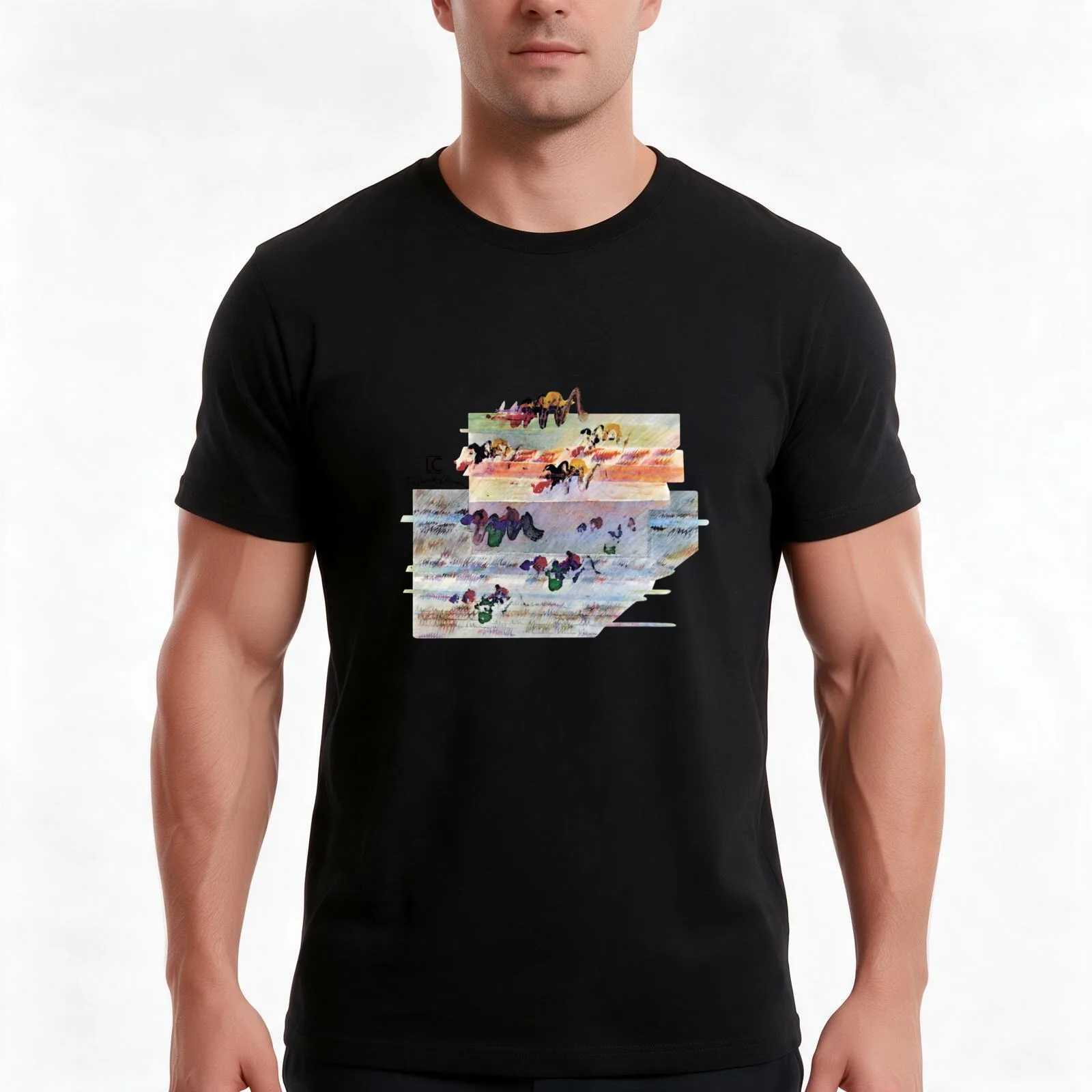 LC - The Durutti Column Album Art - [Transparent] T-Shirt, Summer Casual Cotton Tee, Oversized Streetwear Tops, Unisex Men Women