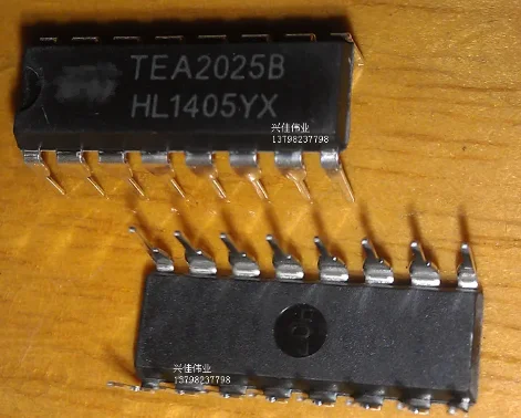 새로운 오디오 앰프, TEA2025B, TEA2025 DIP-16, 10PCs