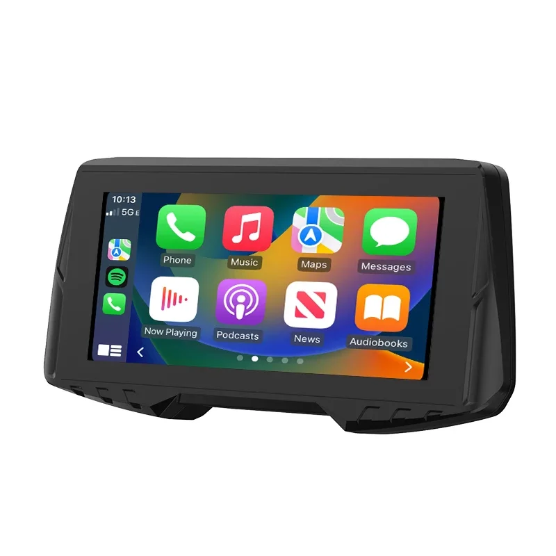 

Spedal CL876 мотоцикл все-в-одном DVR навигация CarPlay Android Авто IP68 водонепроницаемый с 6,86 дюймовым сенсорным экраном TPMS