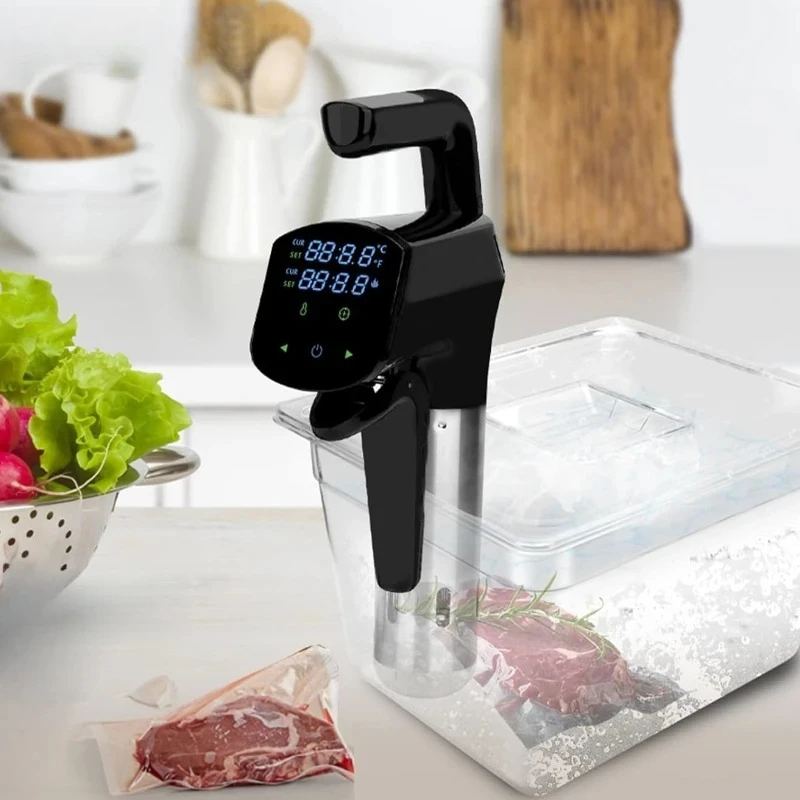 1100W Sous Vide Cooker LCD Touch Immersion Circulator Waterproof Vacuum Smart Slow Cooker