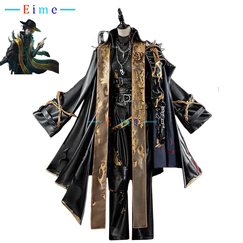 

Костюм для косплея Game Identity V Pustelnik Alva Lorenz, необычный роскошный праздничный костюм со шляпой, карнавальная униформа на Хэллоуин, индивидуальный заказ