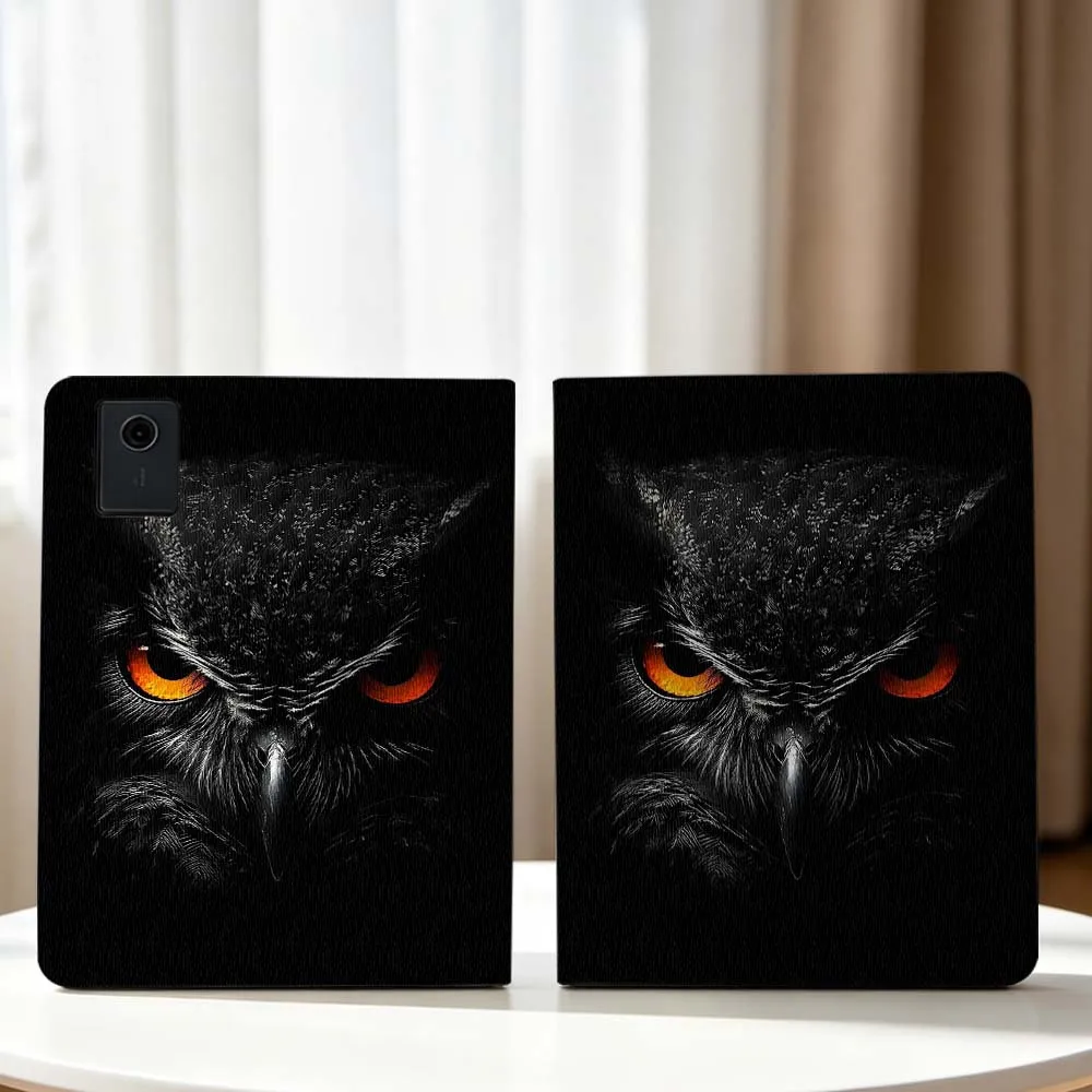 Cool Animal Owl Pattern Soft For Lenovo Xiaoxin Pad Pro Tab P12 P11 11 13 11.2 inch K11 Plus Pen Tray Tablet Case