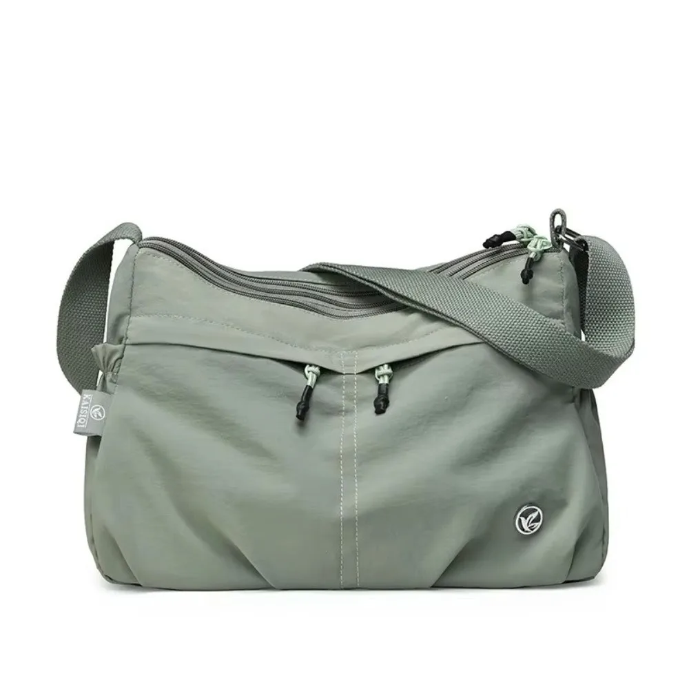 2026 New Nylon Canvas Crossbody Bag Lightweight Multi-layer Casual Tote Bag Large Capacity Shopping Bag Travel Bag For Women