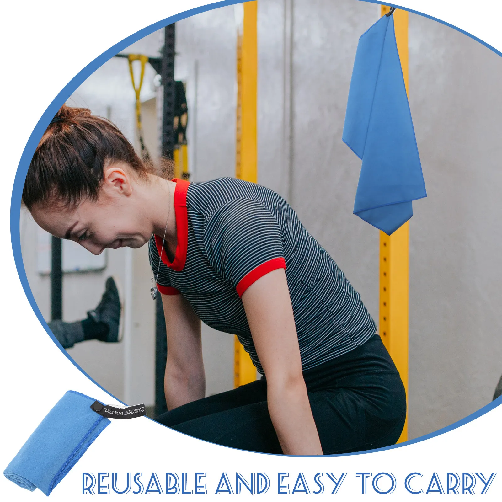 Microfiber Quick Dry Gym Towel - огляд і ціна Running Gear Quick Dry