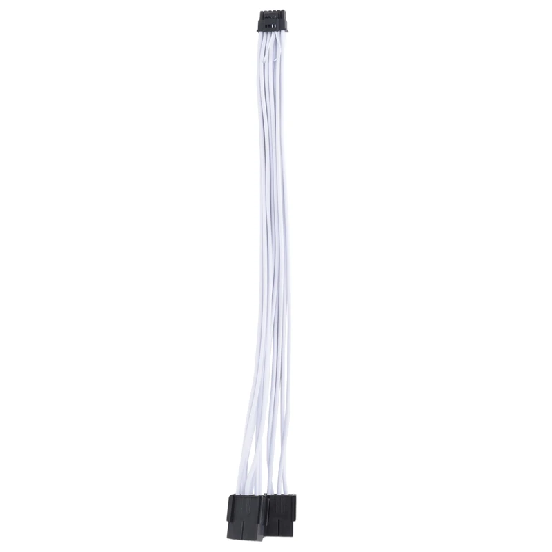 

12VHPWR PCI-E 5.0 Extension Cable 16 Pin To 3X8pin(6+2) Sleeved Extension 16AWG Cable Compatible For 3090Ti &RTX 4080