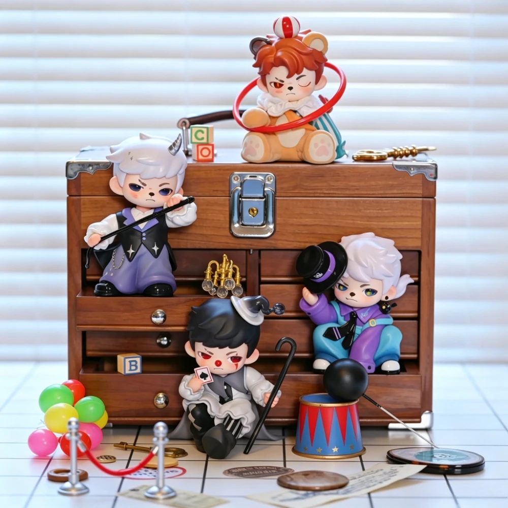 New Rayan Tent No. 07 Series Blind Box Cute Figure Doll Ornament Model Cool Desktop Decoration Mystery Bag Toy Gift Collections