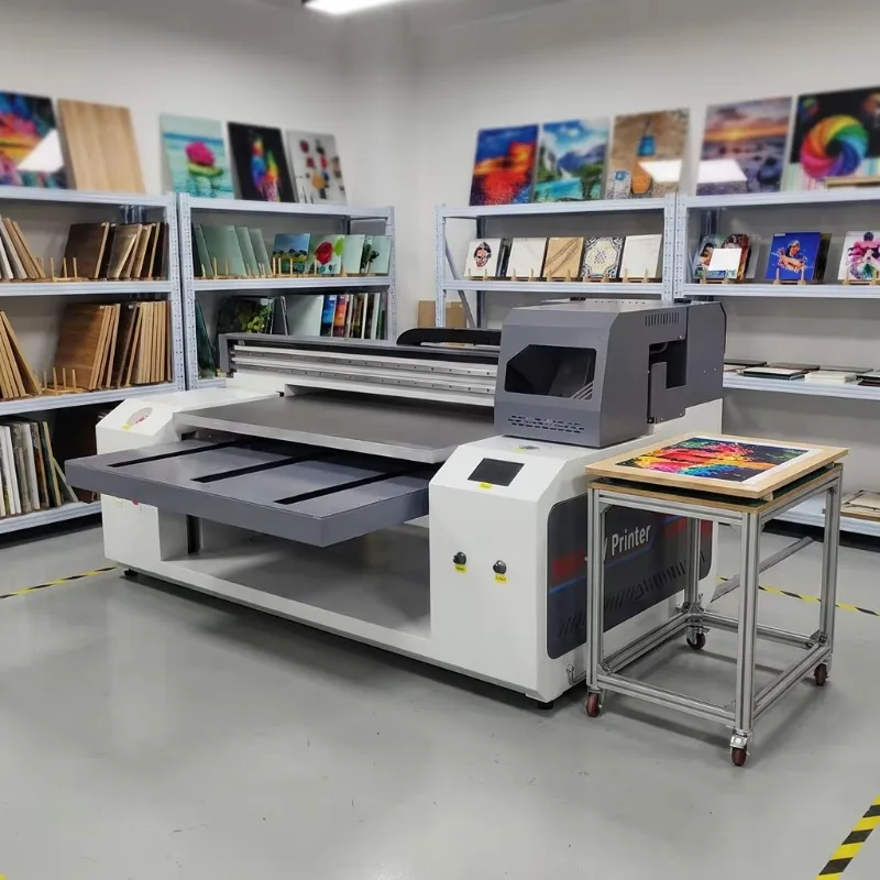 Customized UV Flatbed Printer 900x600mm With CCD Camera Positioning I3200 Head For Phone Case Acrylic Glass Metal Leather 3 Year
