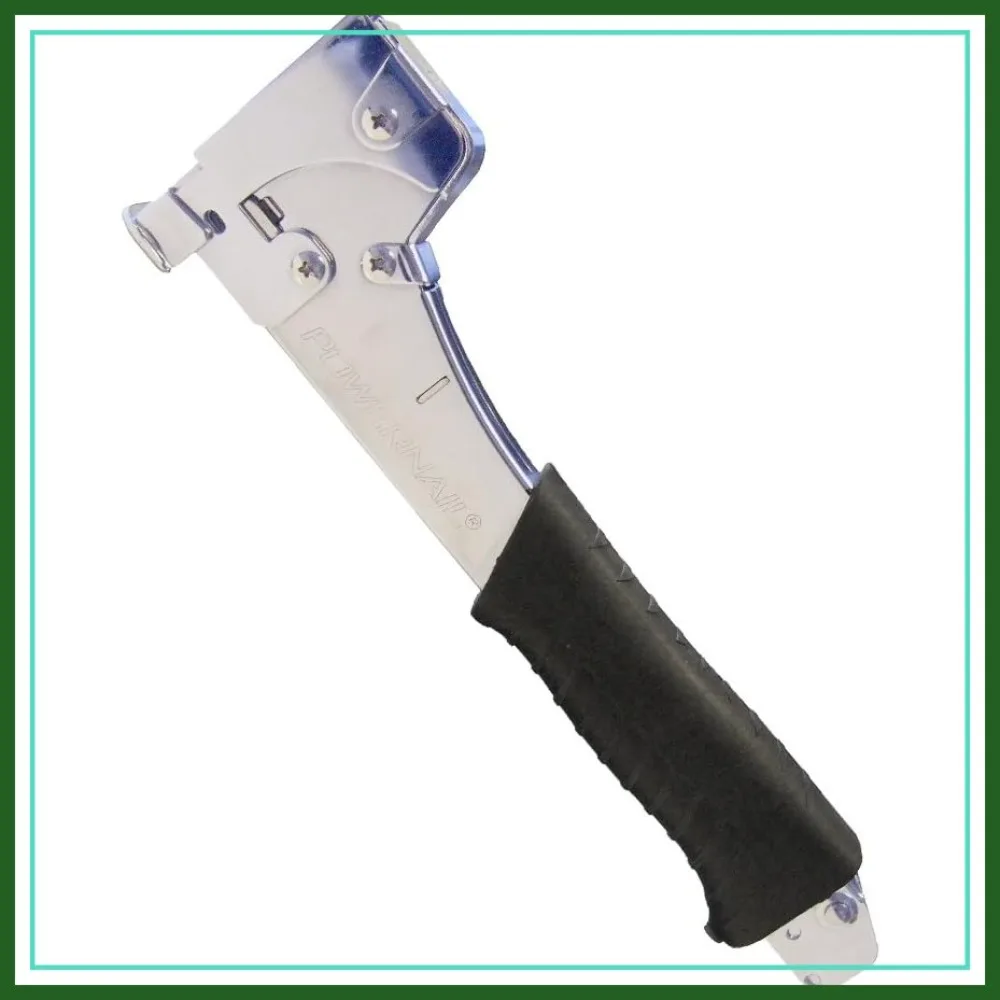 

20 Gauge 1/2 Inch Crown Heavy Duty Hammer Tacker Stapler for 3/8, 5/16, 1/4 Inch Staples