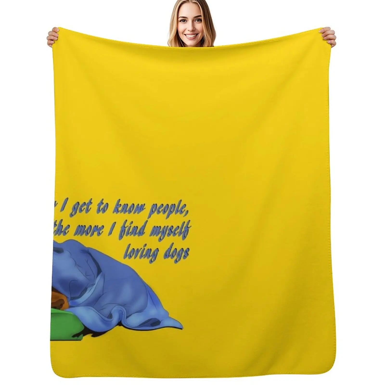 Cocker Spaniel Dog sleeps under a blanket Throw Blanket Warm Cozy Throw Blanket for Living Room Couch