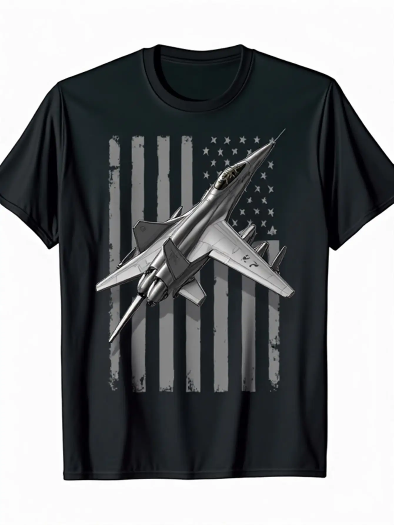 

USA Flag Aviation Patriotic F-16 Fighting Falcon T-Shirt 100% Cotton O-Neck Short Sleeve Summer Casual Mens T-shirt Streetwear