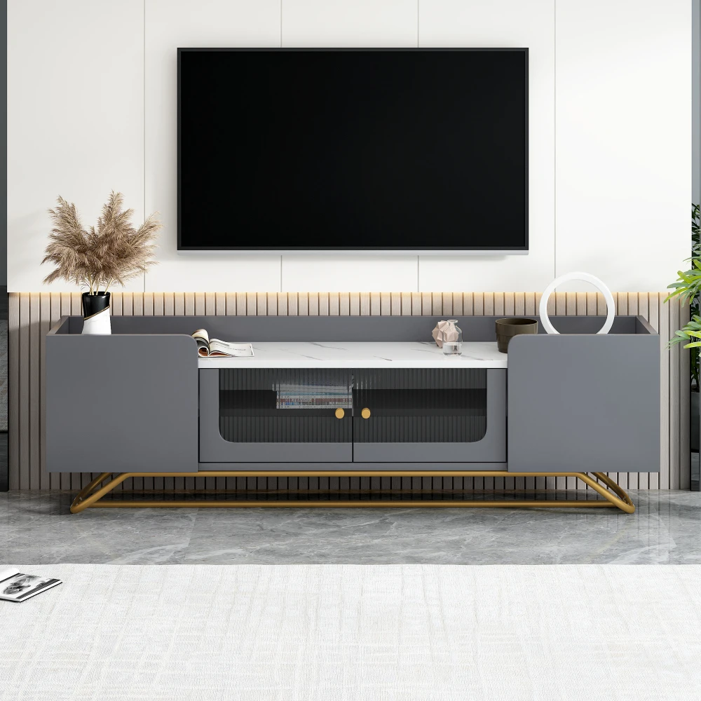 Complete Living Room Tv Cabinet Entertainment Center Cheap Modern Furniture Wood Stand Media Console Table Cradle Luxury Monitor